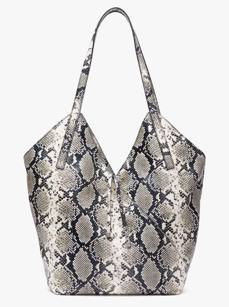 Alix Tote natural python