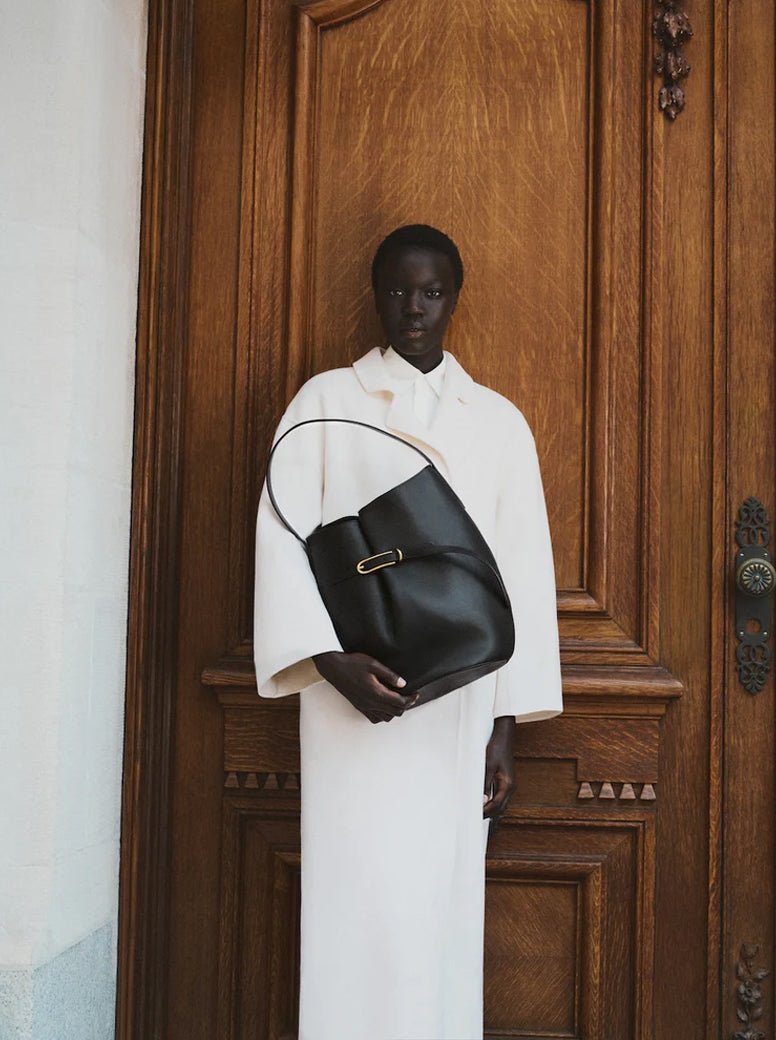 Belted Bucket Large black