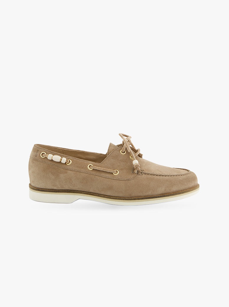 Bermuda taupe suede