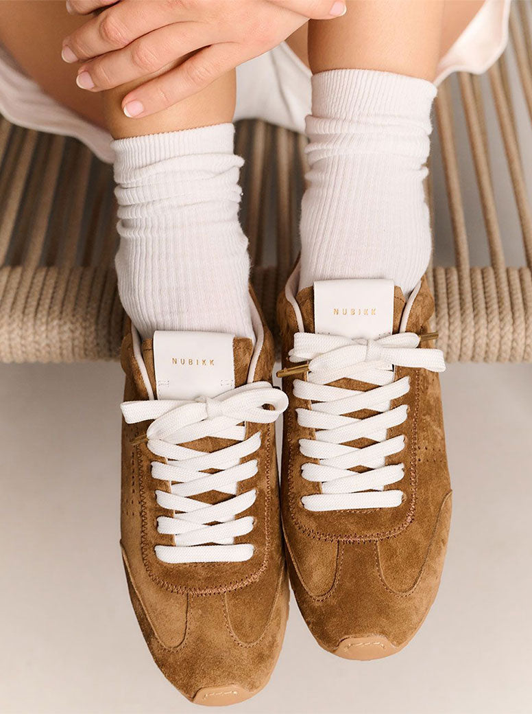 Billy Lou tan suede