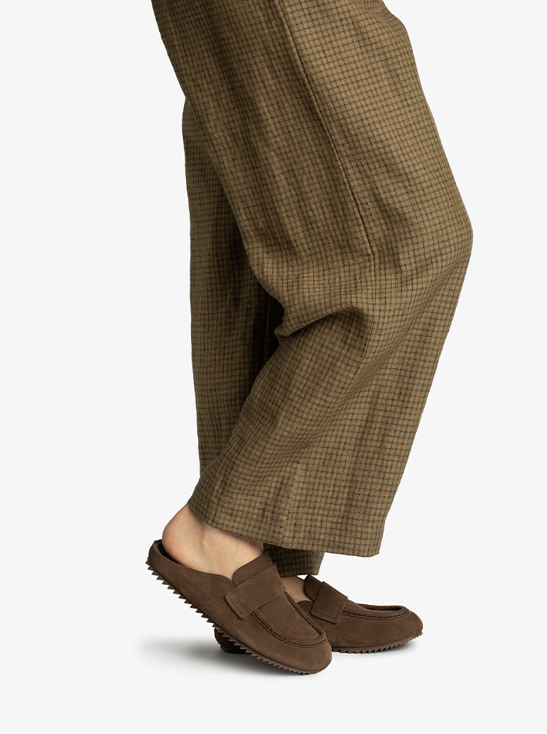 Bilma chocolate suede
