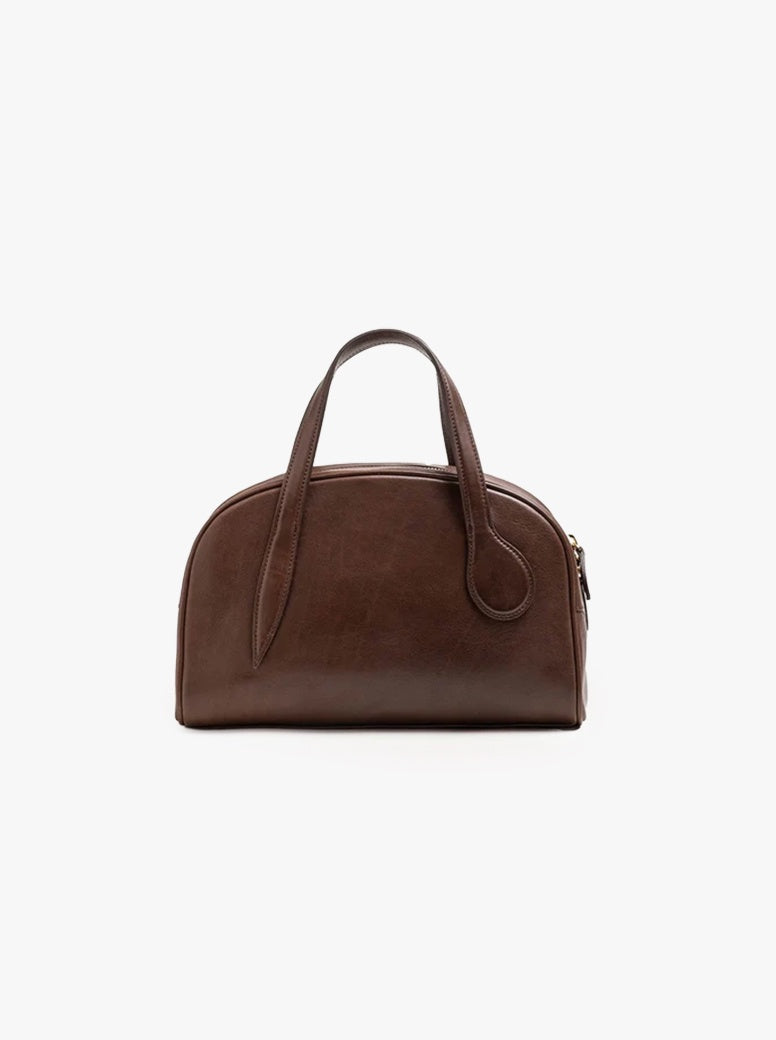 Bowling Mini Bag dark brown