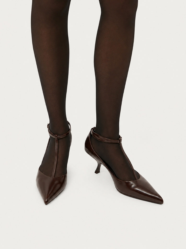 Epona T-bar dark cherry gloss