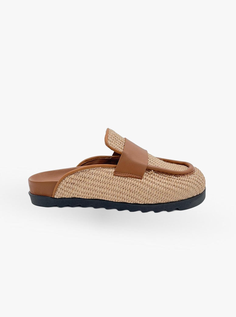 Idol natural raffia