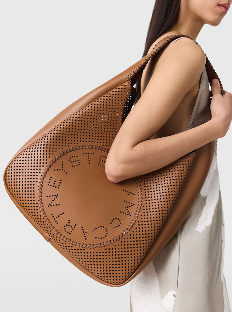 Lina tan perforated