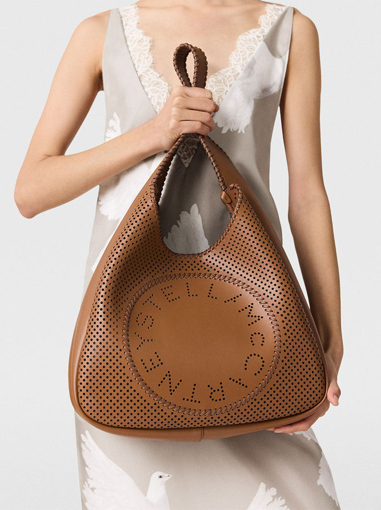 Lina tan perforated