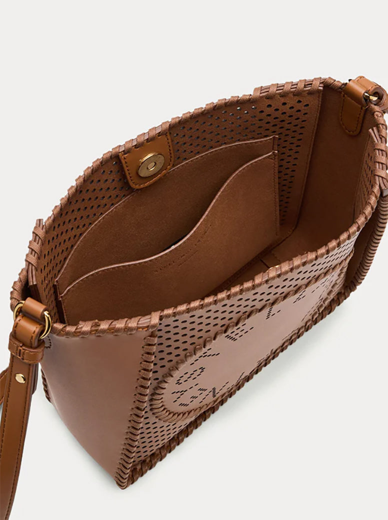 Lorenza tan perforated