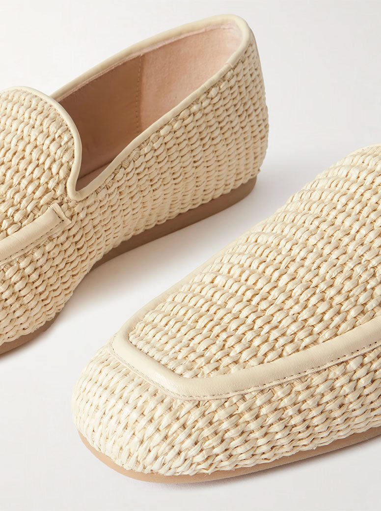 Lee Loafer natural raffia