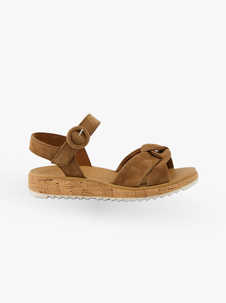 Luca tan suede