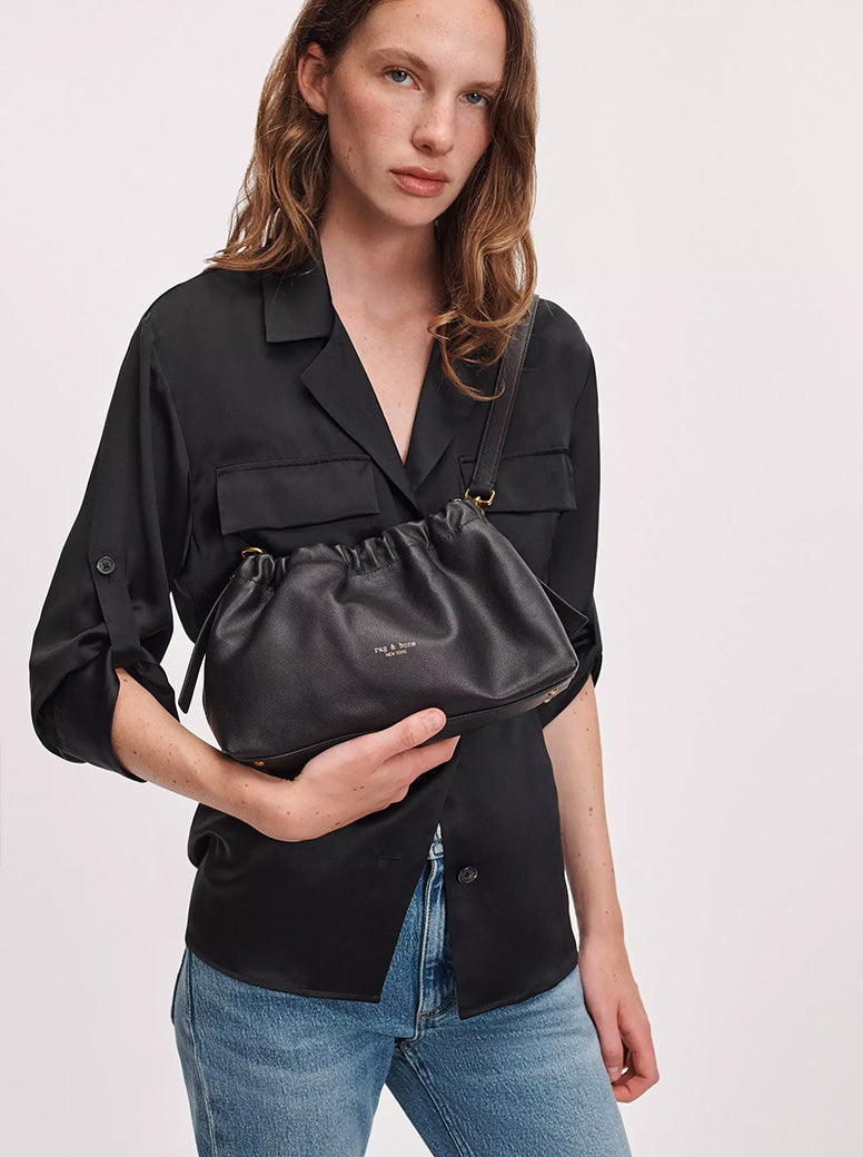 Ludlow Crossbody black leather