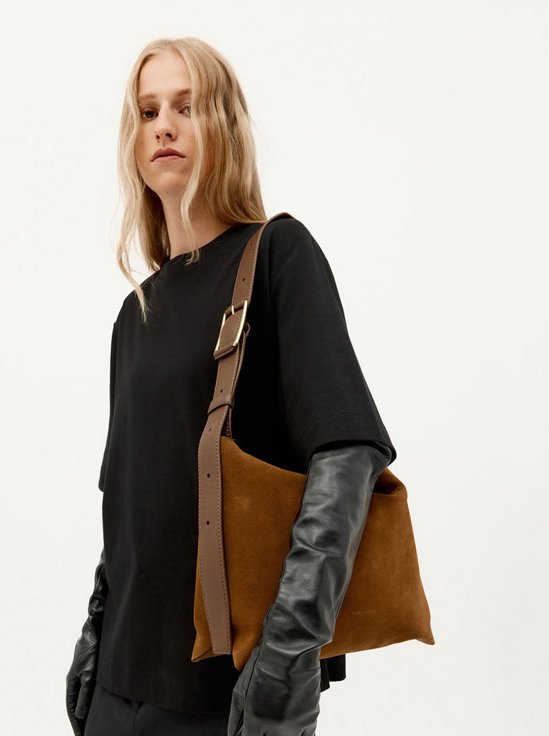 Mr Midimese gingerbread suede