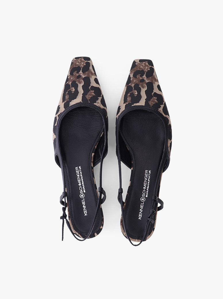 Mary leopard silk