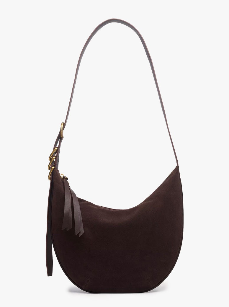 Mercer Medium Hobo chocolate suede
