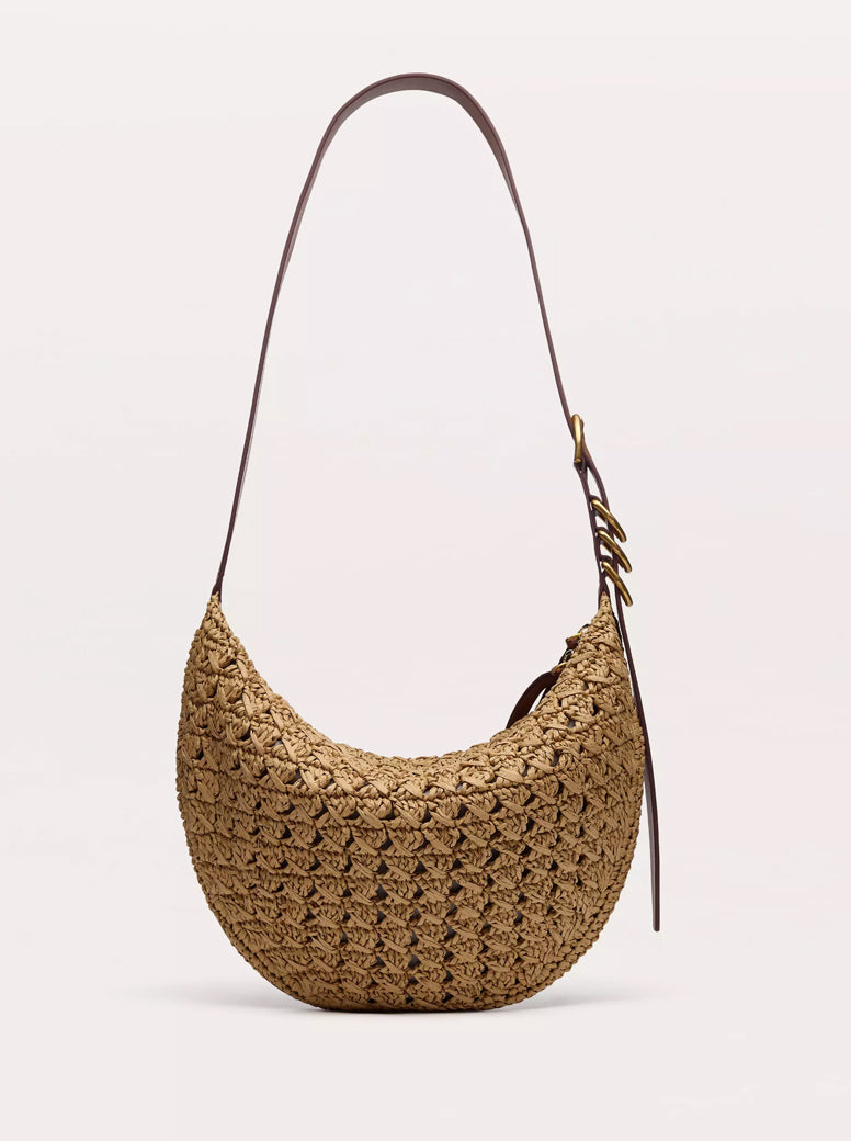 Mercer Medium Hobo raffia / tan