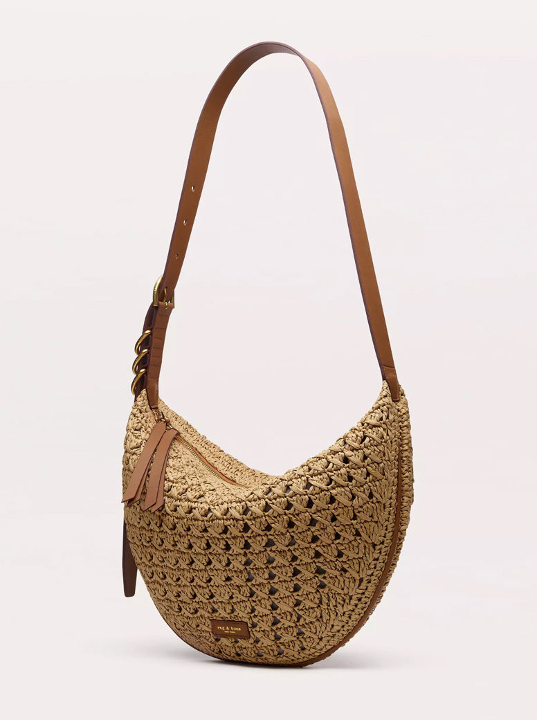 Mercer Medium Hobo raffia / tan