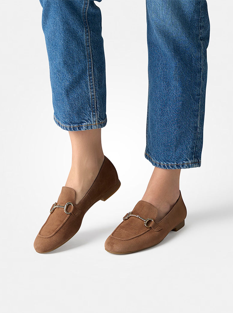 Otto tan suede
