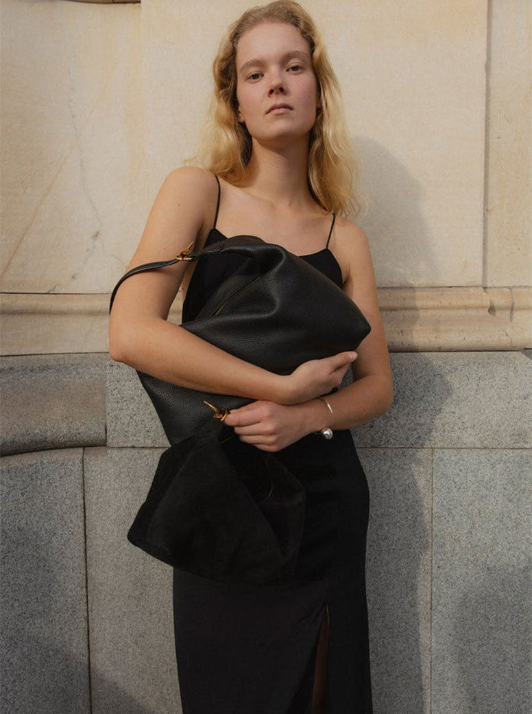 Pillow Shoulder Bag black