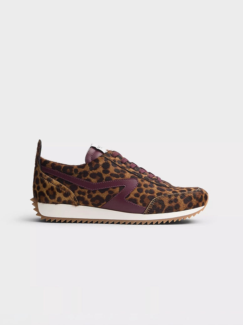 Retro Runner leopard hair calf