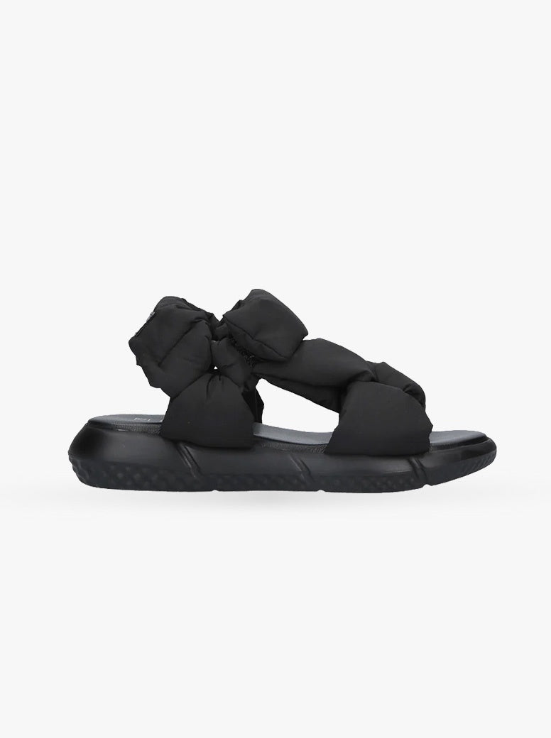 Swing black satin