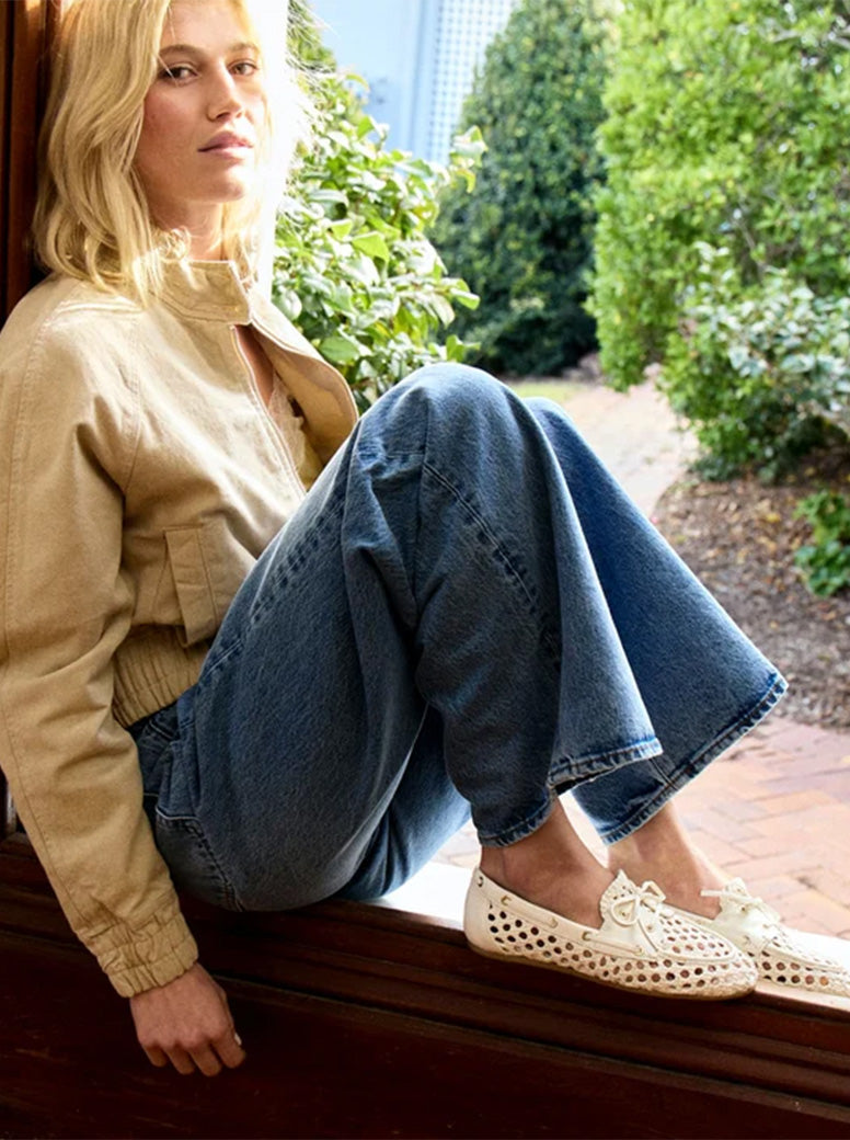 Tinsley Woven cream