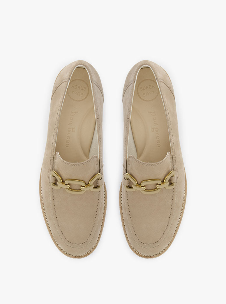 Wylie taupe suede