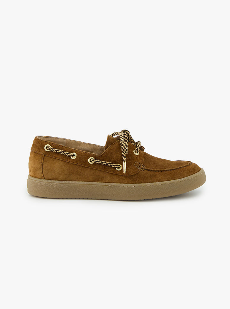 Finch tan suede