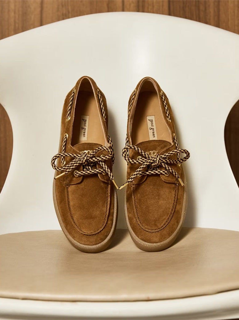 Finch tan suede