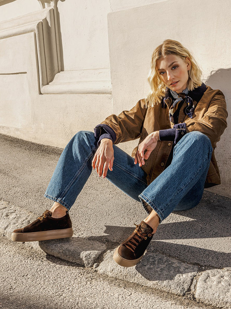 Future chocolate suede