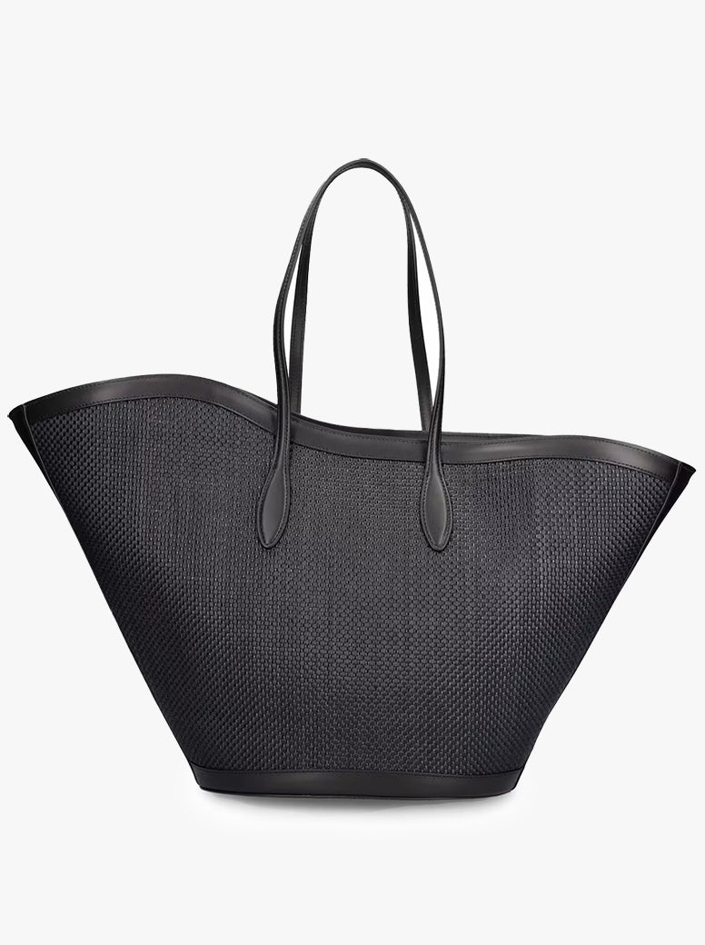 Tall Tulip Tote Black - Little Liffner