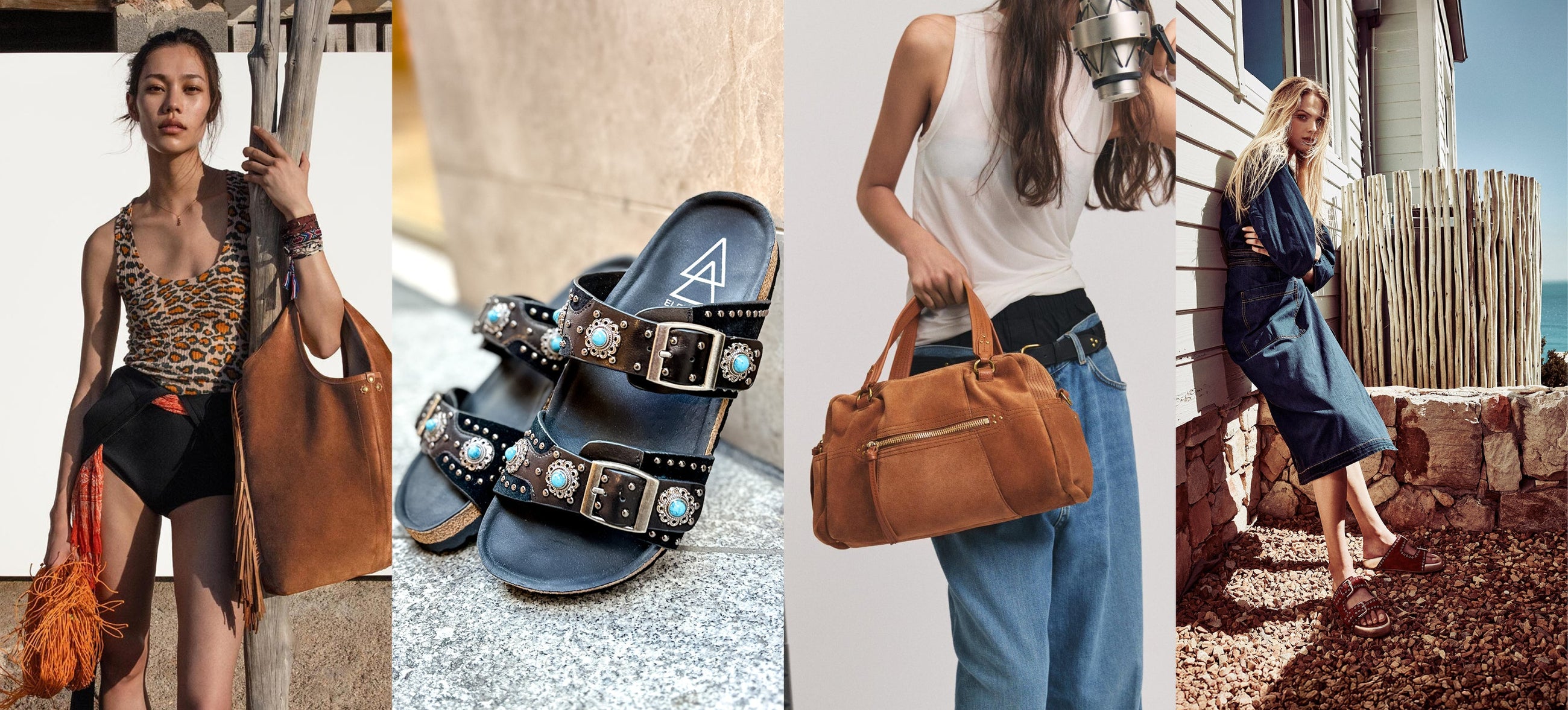 Boho Chic suede revival