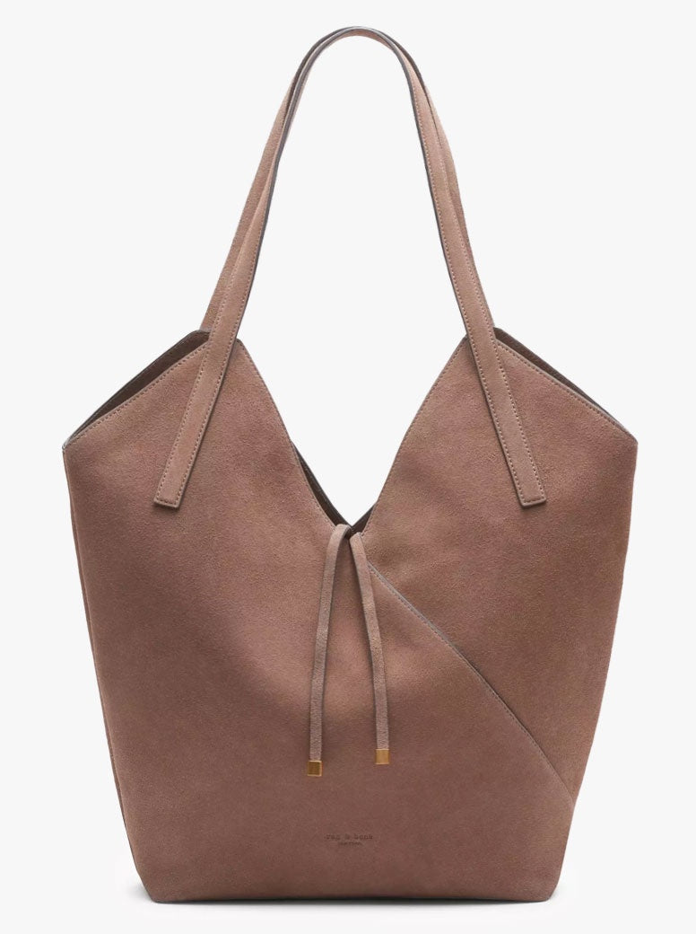 Alix Tote clay suede
