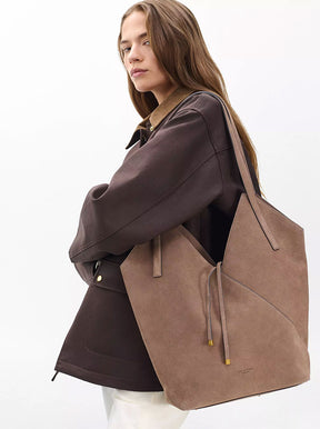 Alix Tote clay suede