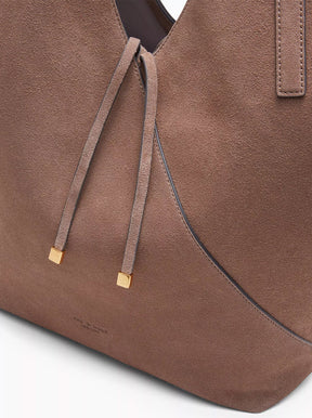 Alix Tote clay suede