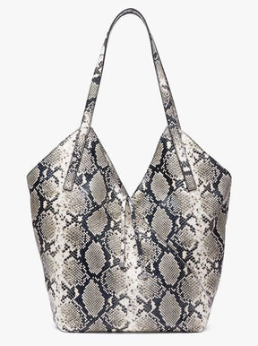 Alix Tote natural python