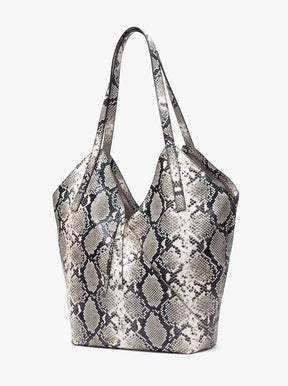 Alix Tote natural python