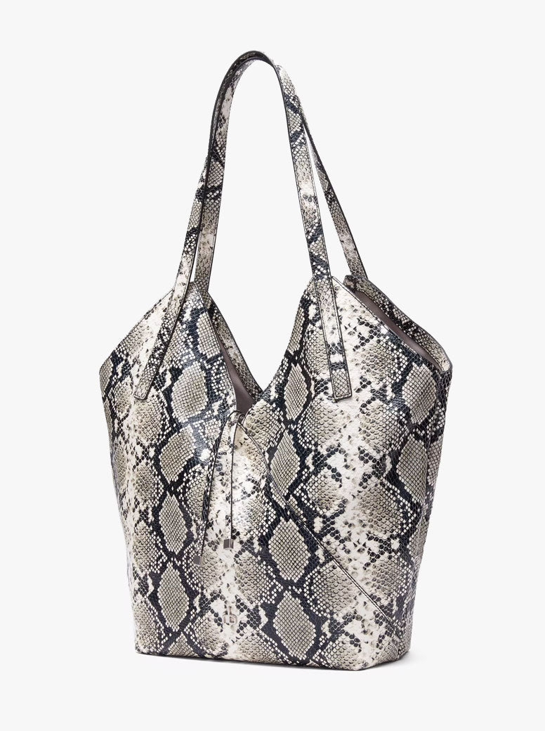 Alix Tote natural python