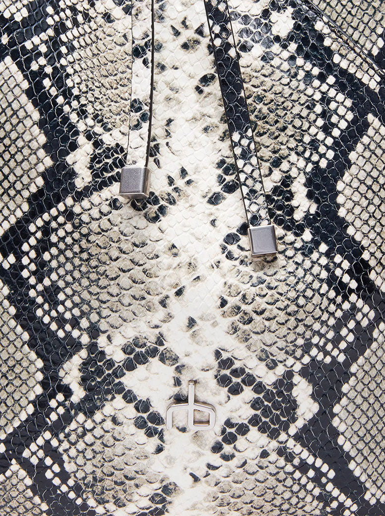 Alix Tote natural python