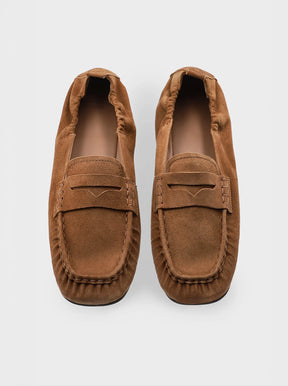 Anker brown suede