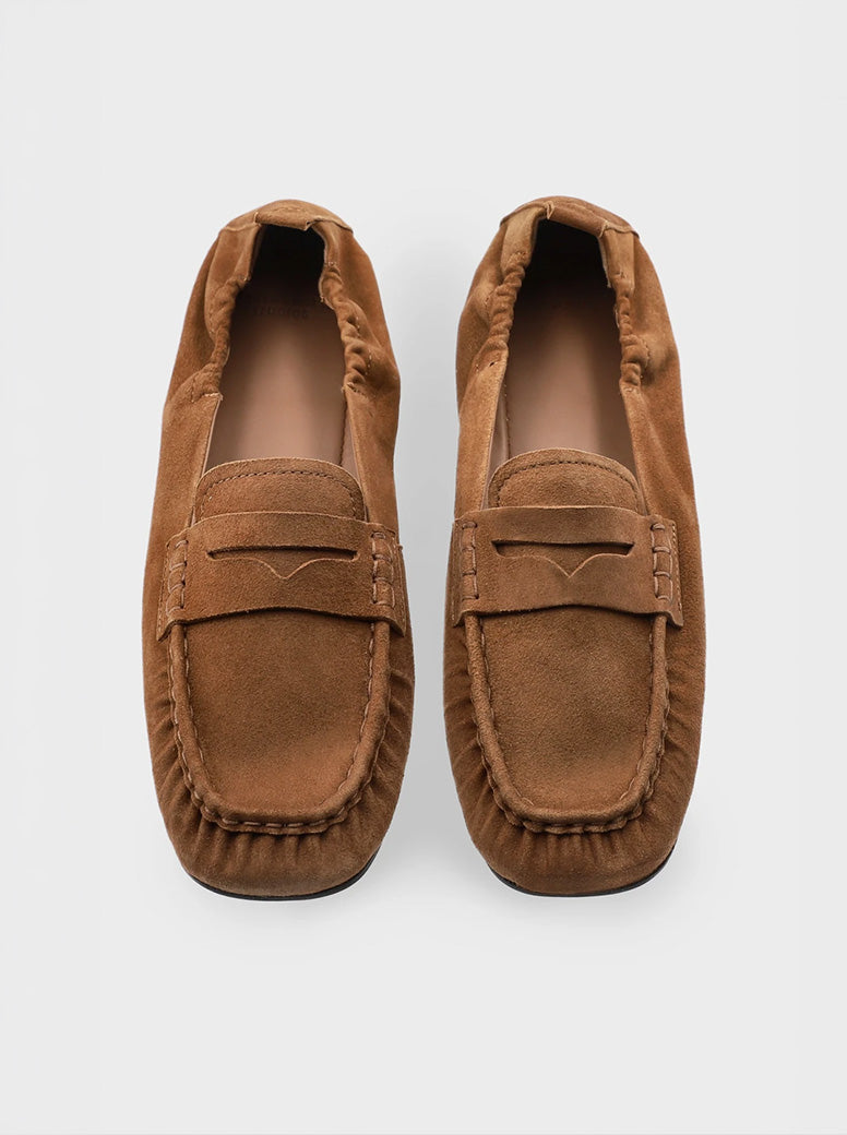 Anker brown suede