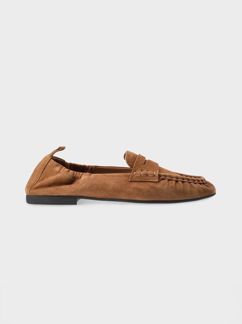 Anker brown suede