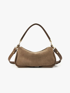 Bibi Bag taupe suede