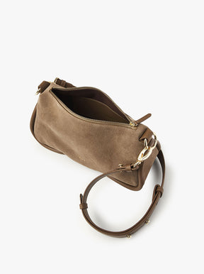 Bibi Bag taupe suede