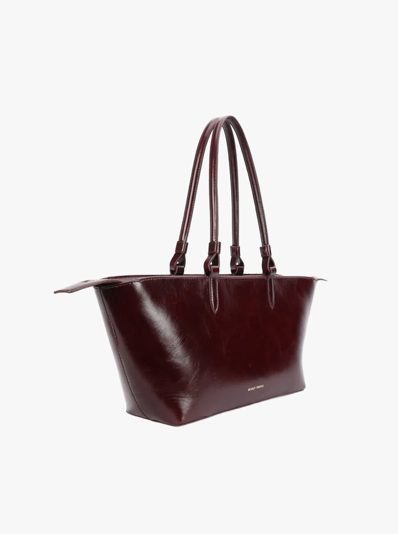 Mr Bandit Tote dark cherry gloss