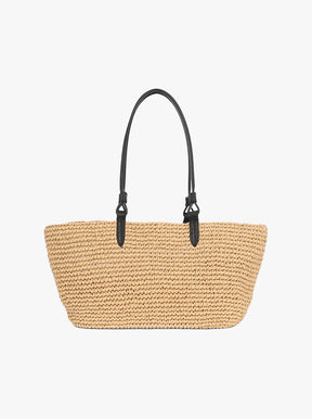 Medium Bandit Tote natural raffia