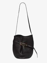 Belted Bucket Bag black
