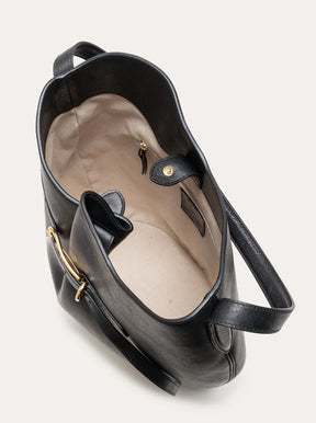 Belted Bucket Large black