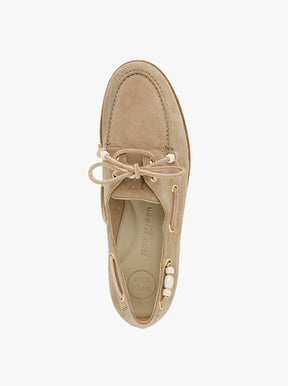 Bermuda taupe suede
