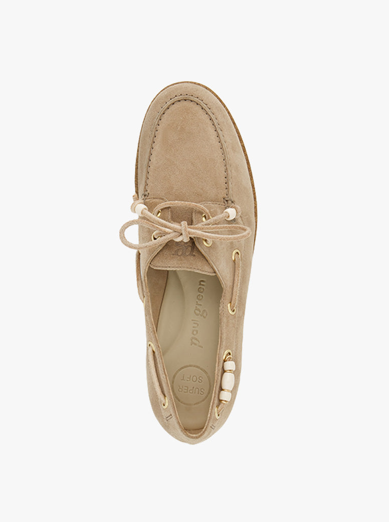 Bermuda taupe suede