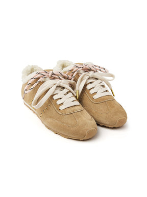 Billy Lou Fur oak suede
