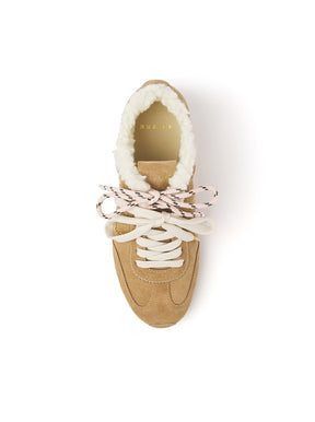 Billy Lou Fur oak suede